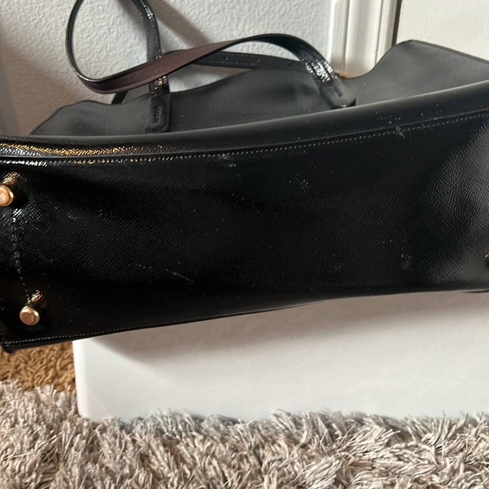 Coach black carryall - Picture 4 of 5